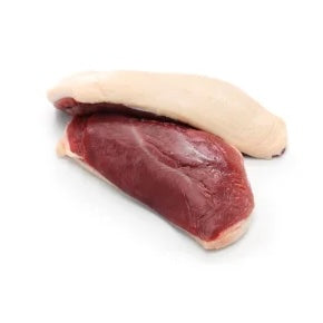 Andebryst med skinn 2 stykk, fryst