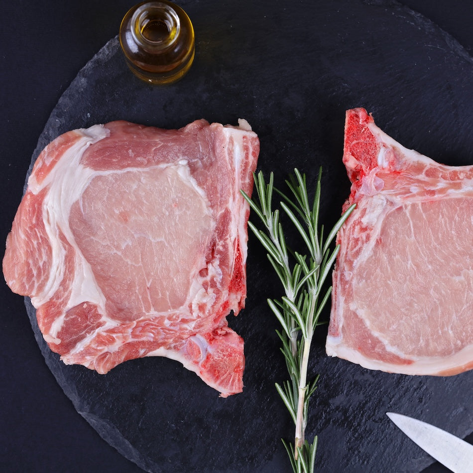 Kotlety ze schabu z kością