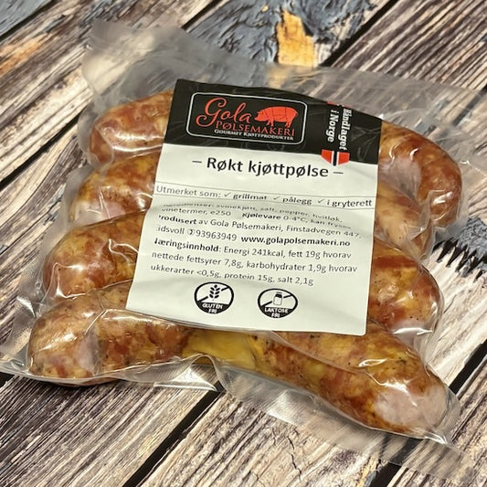 Røkt kjøttpølse - kiełbasa eidsvollska